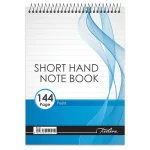 Short Hand Note Book A5 (Wiro on Top)