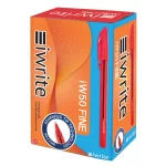 I Write 50 Clear Barrel Red iW50