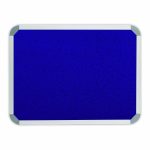 BD0725D - Parrot Info Board Alum Frame (600x900mm – Royal)